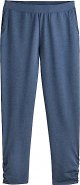 Women's UPF 50+ Coffee Pleated Pants - Sun Protection