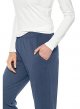 Women's UPF 50+ Coffee Pleated Pants - Sun Protection
